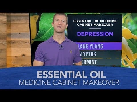Essential Oil Medicine Cabinet Makeover