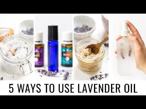 5 DIY’S Using Lavender Essential Oil ???? RECIPES + TIPS