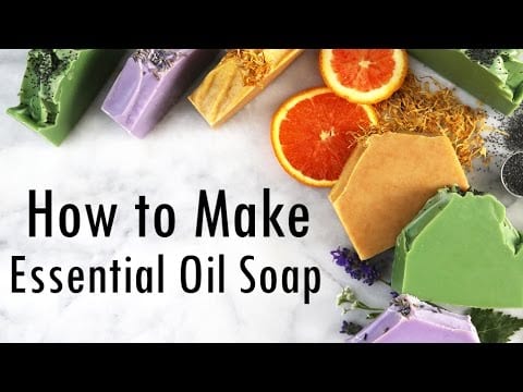 How to Make Essential Oil Soap – Beginner Tutorial