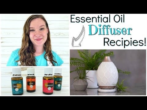 DIY Essential Oil Diffuser Blend Recipes!