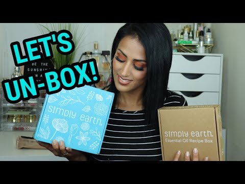 ESSENTIAL OILS | September Simply Earth Un-boxing