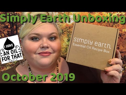 Simply Earth Unboxing | October 2019 | So Amazing!