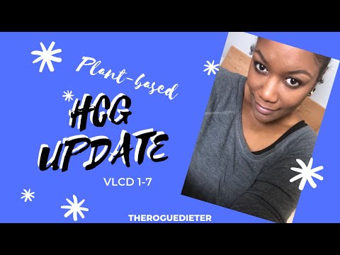 PLANT-BASED | HCG WEEKLY UPDATE WEEK 1 | SIDE EFFECTS??? | THEROGUEDIETER…. NEW ROUND ?