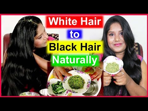 White Hair to Black hair naturally in Tamil Beauty tips in Tamil by Jessie Evangelin