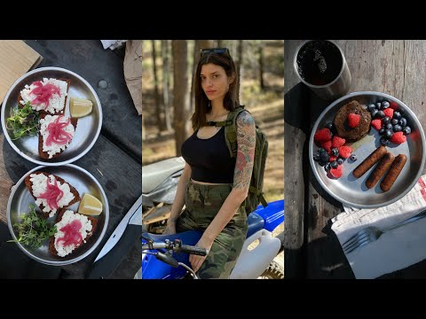 What I eat in a day…in the wild! (healthy & easy, vegetarian/vegan)