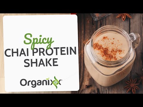 Spicy Chai Protein Shake with Essential Oils | Organixx Recipe