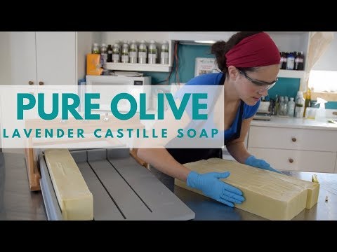 Making Lavender Castille Soap