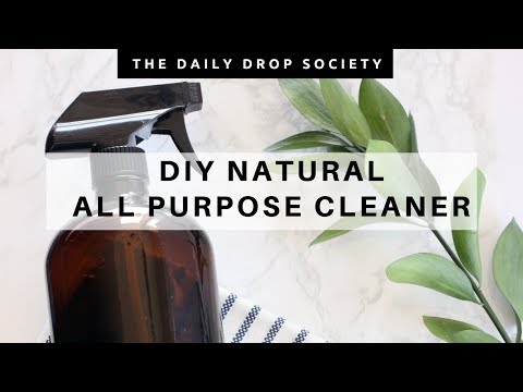 DIY NATURAL CLEANER ✨ making your own all purpose cleaner!