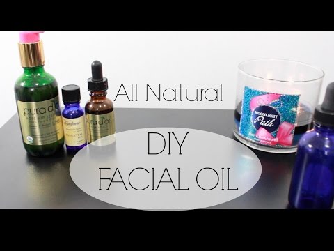 DIY Facial Oil for Healthy Clear Skin| Argan Oil | Rosehip Seed Oil | Natural Skincare