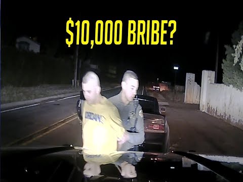 Honest Deputy Refuses a $10,000 cash Bribe from DWI Suspect Ends Up Making a $25,000 Cash/Drug Bust