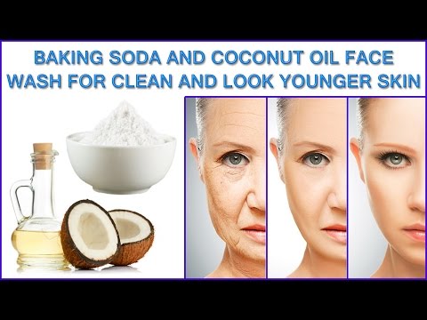 Baking Soda And Coconut oil Face Wash For Clean And Look Younger Skin