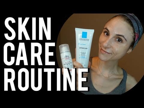 A Dermatologist’s Skin Care Routine (AM/PM) with Retin-A | Dr Dray