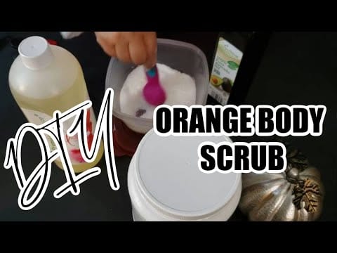 100% Natural Sweet Orange Body Scrub and Hand Scrub