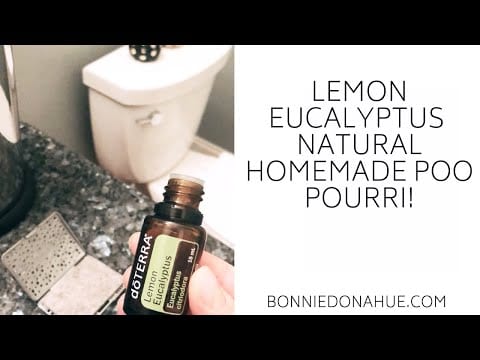 Lemon Eucalyptus Essential Oil | Natural Homemade Poo Pourri!