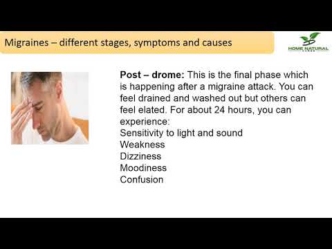 Migraines – different stages, symptoms and causes